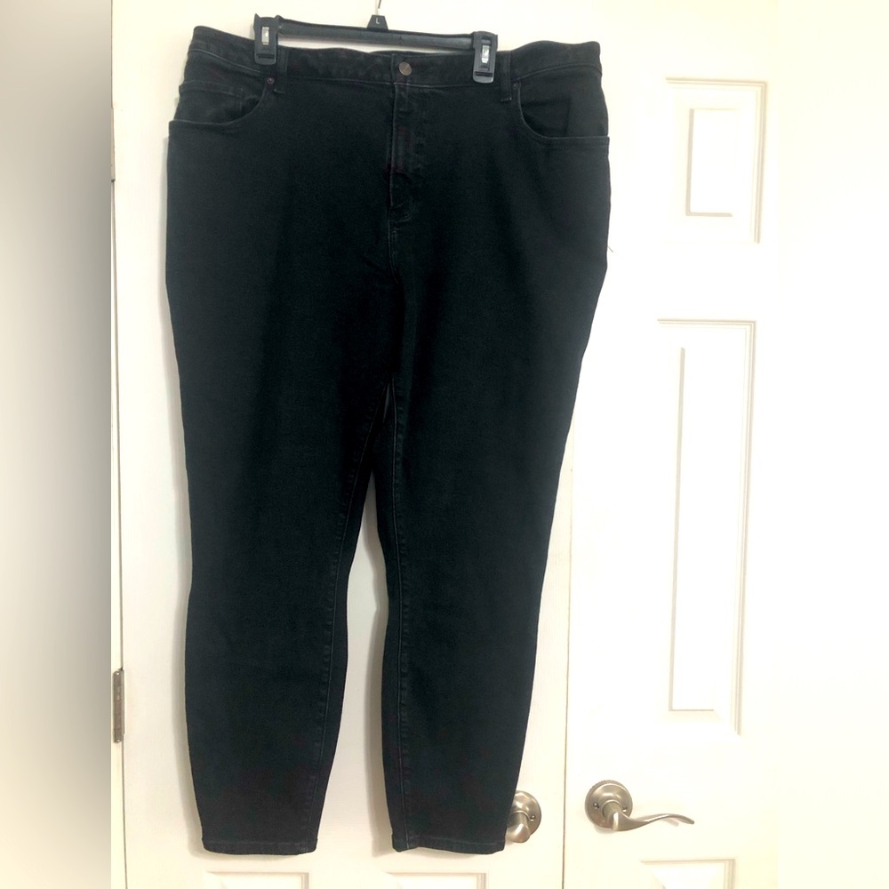 Abercrombie & Fitch curve love super skinny ankle high rise women’s 36 waist 40